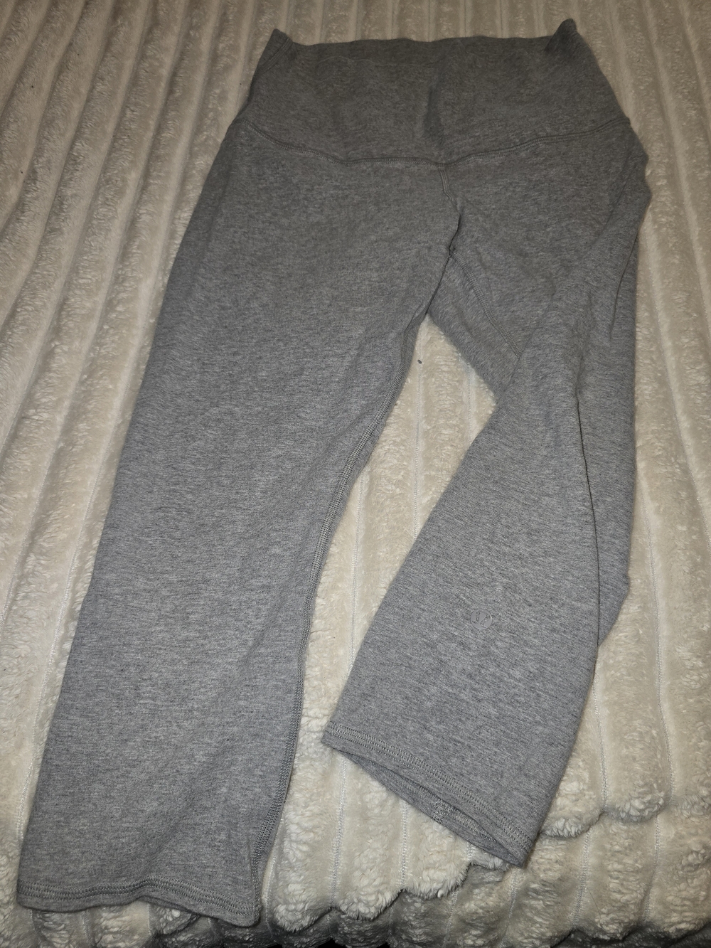 lululemon athletica Gray Crop Leggings